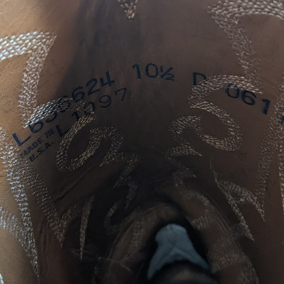 Lucchese crocodile cowboy boots - Picture 4 of 5